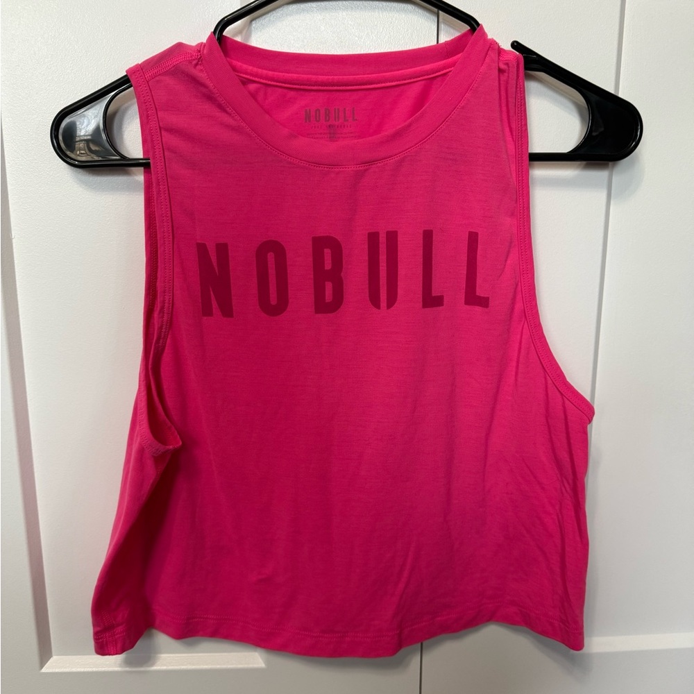 NOBULL Women's Bright Pink Workout Muscle Tank